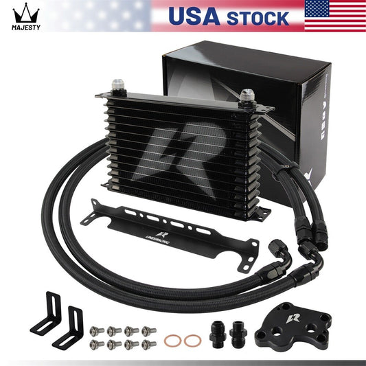 LR AN10 13Row Oil Cooler Kit for BMW for Mini Cooper S Supercharger R50 R52 R53 1.6L