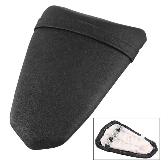 Black Rear Passenger for Seat Cushion Pillion Pad Fit for Kawasaki Z1000 2010-2014 2013