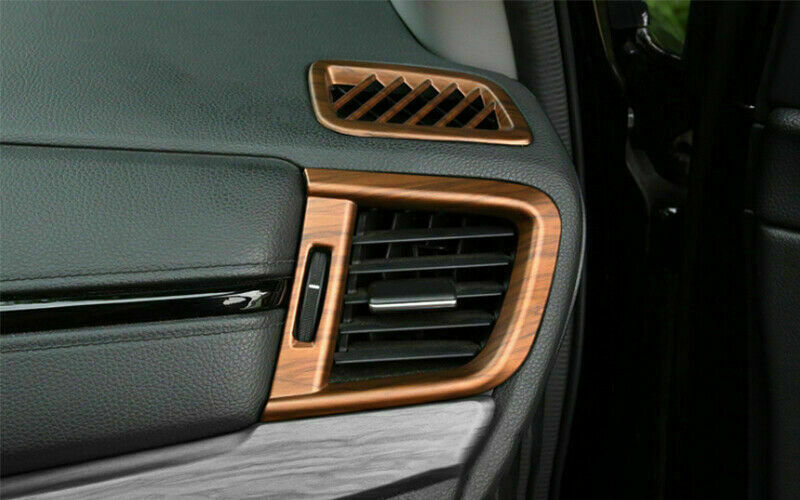 for Honda CR-V CRV 2017-2022 Wood Grain Instrument Air Outlet Vent Frame Cover