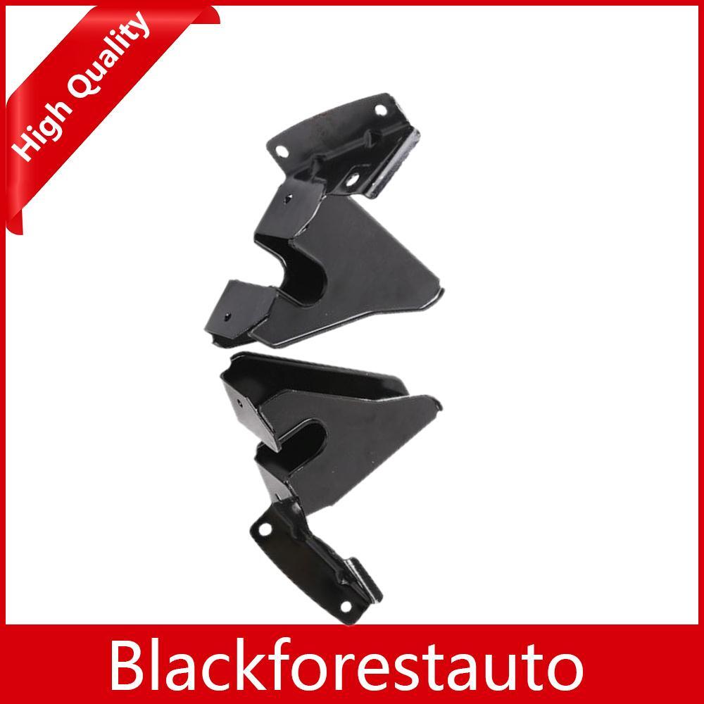 2pcs Front Hood Lock Bracket Black Left Right for BMW 325i 328i 330i 335i 335d
