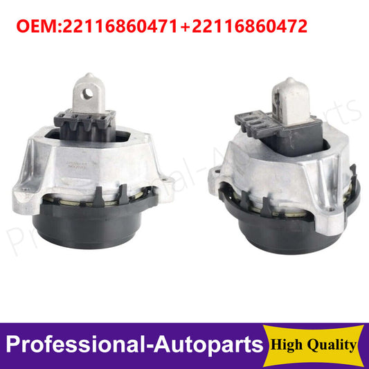 1Pair Left and Right Engine Mounts for BMW xDrive 540i 640i 740i X3 X4 X5 X6