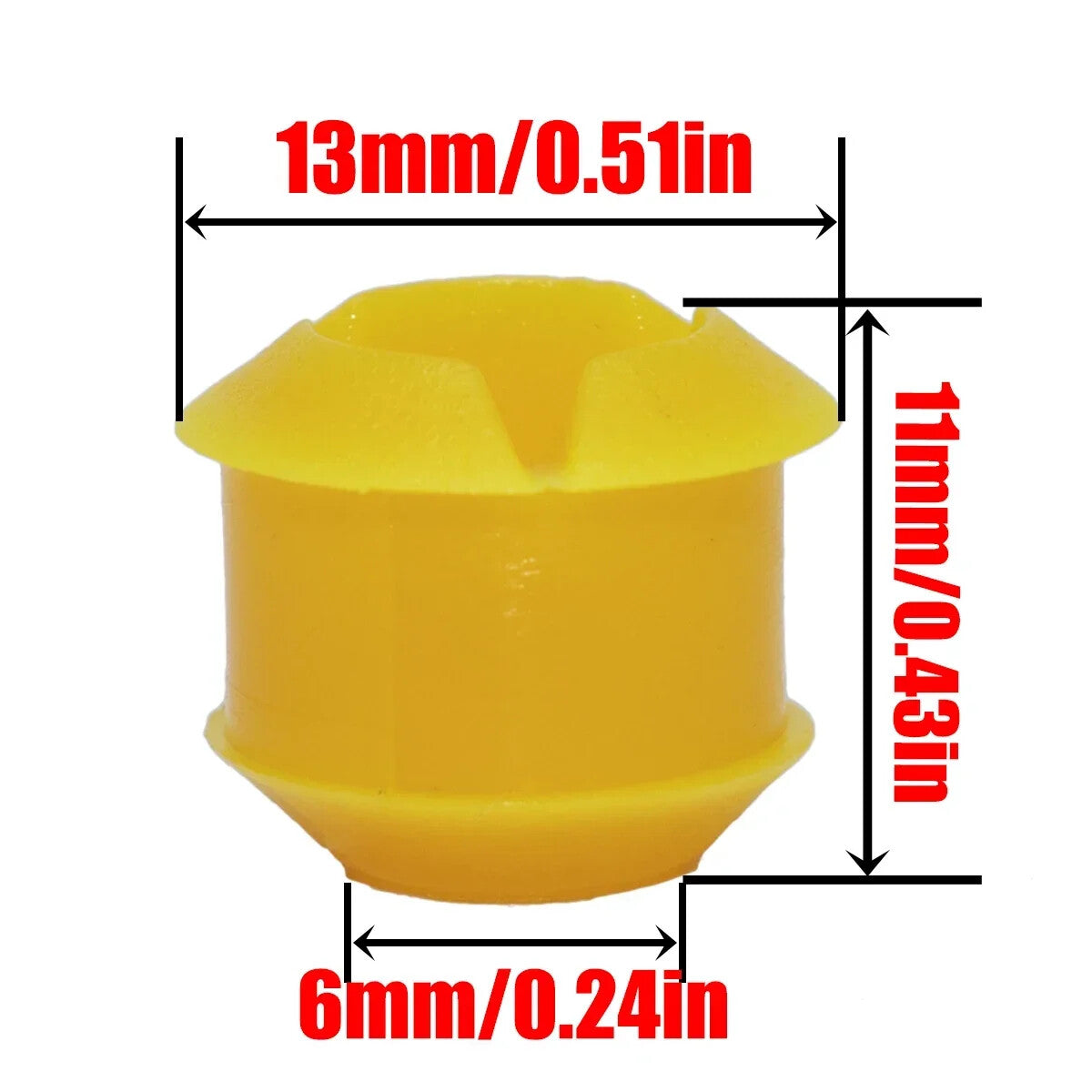 2X for Holden Barina 2010 Automatic Transmission Shift Cable Bushing Kit Grommet