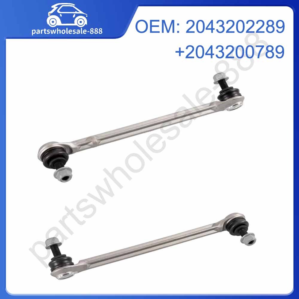 1 Pair Front Left  Right Sway Bar Link for Mercedes W204 C300 C350 2008-2017
