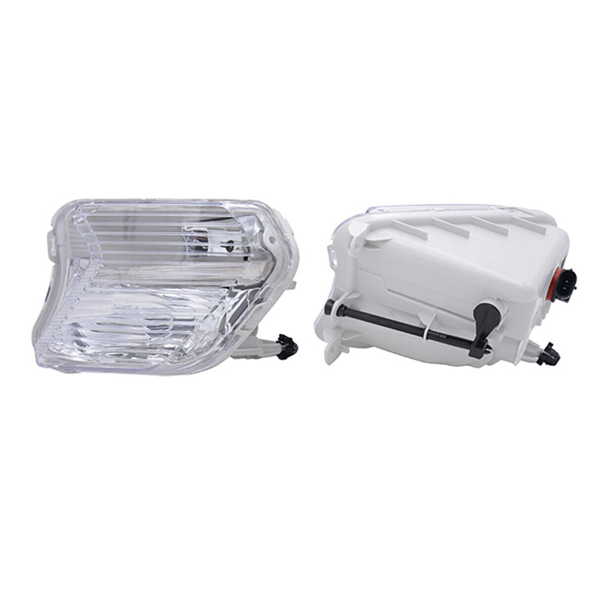 Clear Lens Bumper Fog Lights Driving Lamps PAIR for Ford Escape Kuga 2017-2019