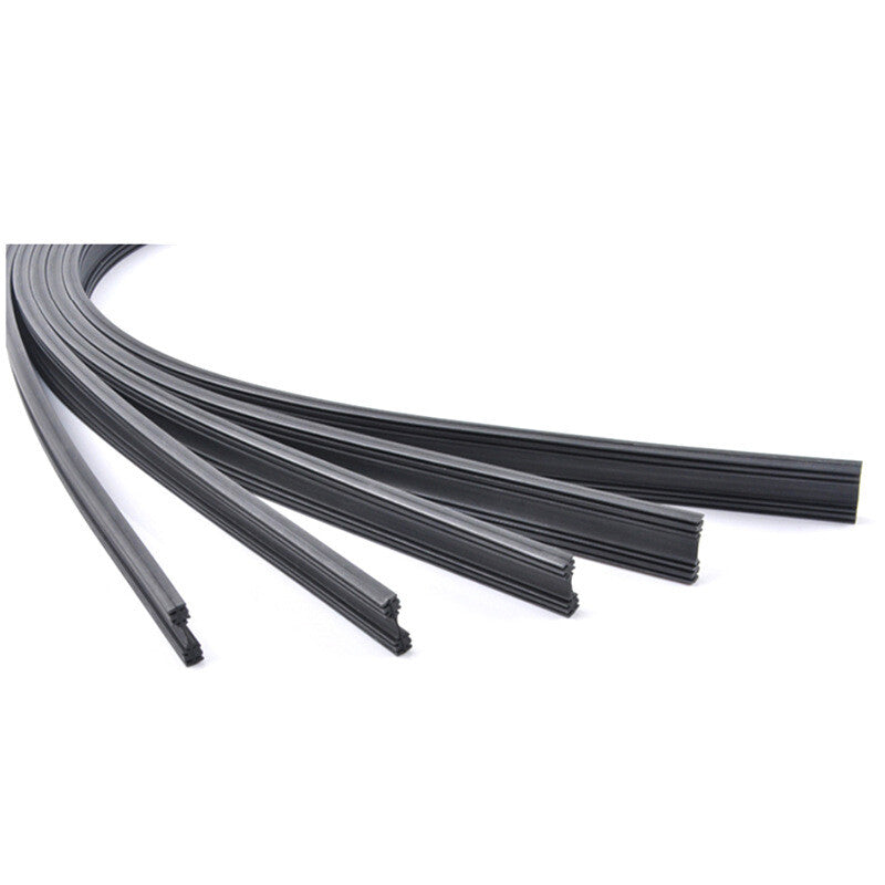 Universal 4-piece 28-inch automotive three-section frame windshield wiper blade refill clip