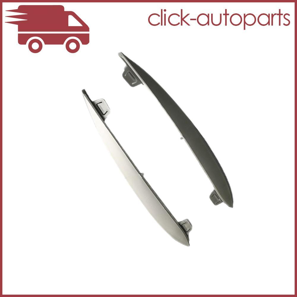 2x for BMW 528i 535i 2011 2012 2013 Front Left Right Bumper Grille Finish Trim