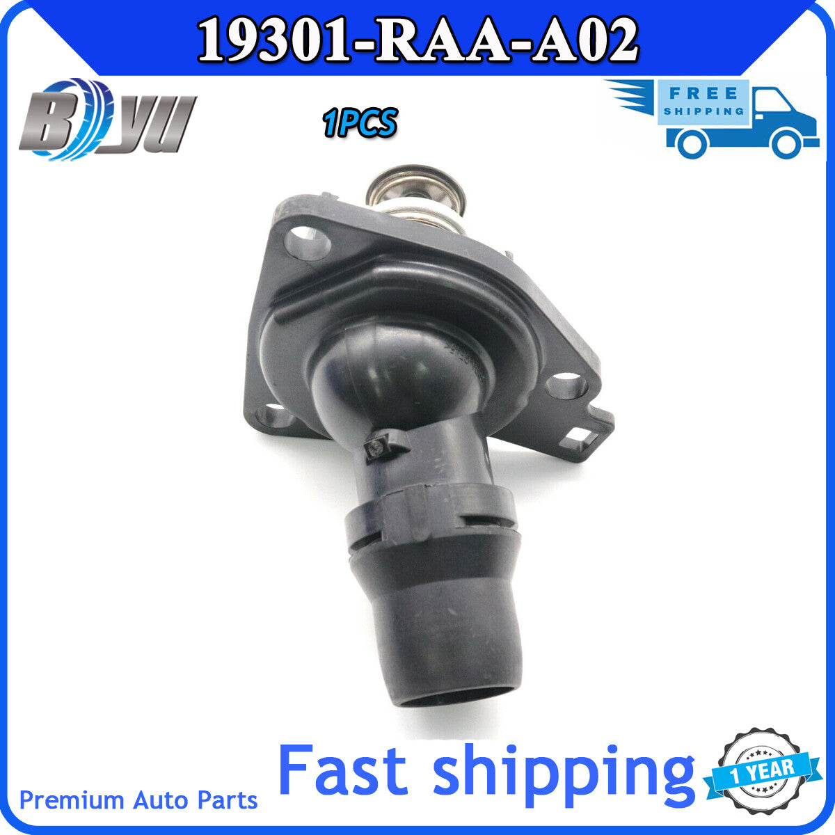 Suitable for Honda Accord 2.4L, component 2.4L 03-11 1P automotive coolant thermostat 19301-RAA-A02