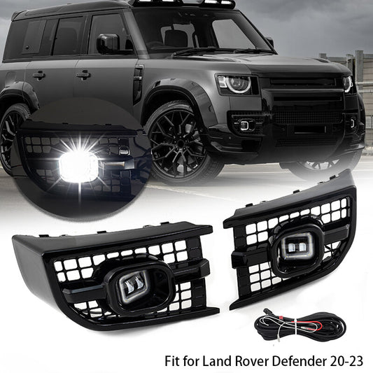 LED fog light kit for Land Rover for Defender 90 110 130 2020+ (Driver light plug)