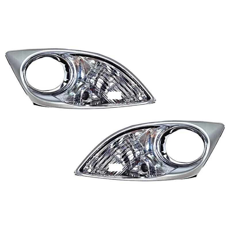 Suitable for Mazda CX-7 2009 - 2011 dual front bumper fog light cover (without bulbs)