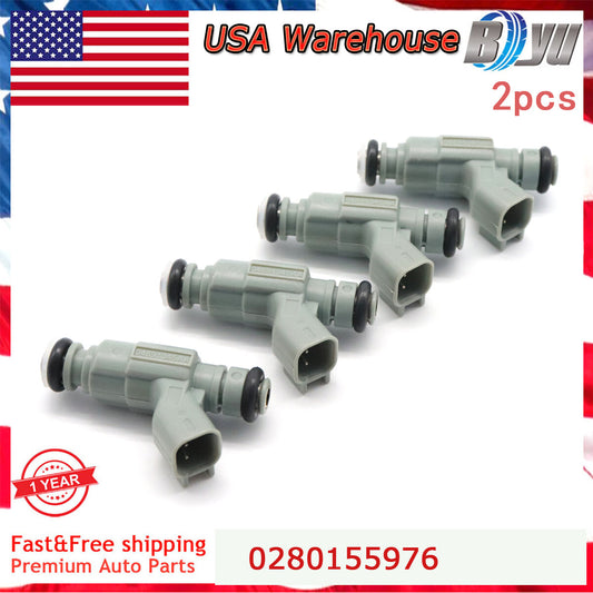 4pscs 0280155976 for 2001-2003 for Chrysler PT Cruiser 2.4L L4 Gas Fuel Injectors