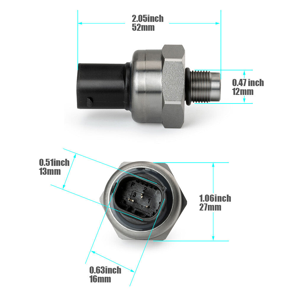 1PCS Anti-lock Brake Pressure Sensor for 01-06 325Ci for BMW 34521164458 US