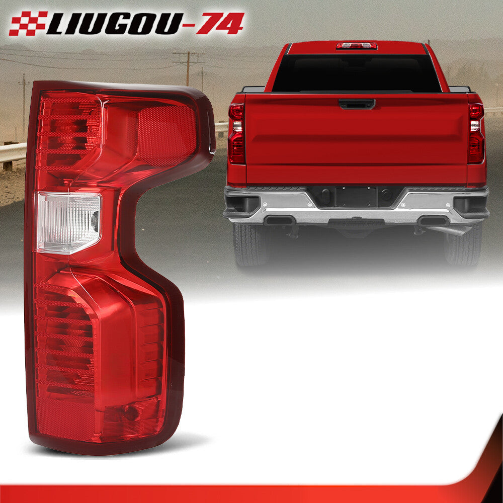 Suitable for 2019-2021 for Chevrolet Silverado 1500, taillight and brake light on the right side.
