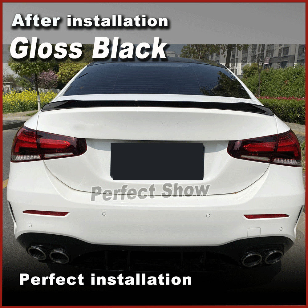 for Mercedes-Benz A Class W177 A220 V177 A35 2019-2022 Rear Trunk Spoiler Wing