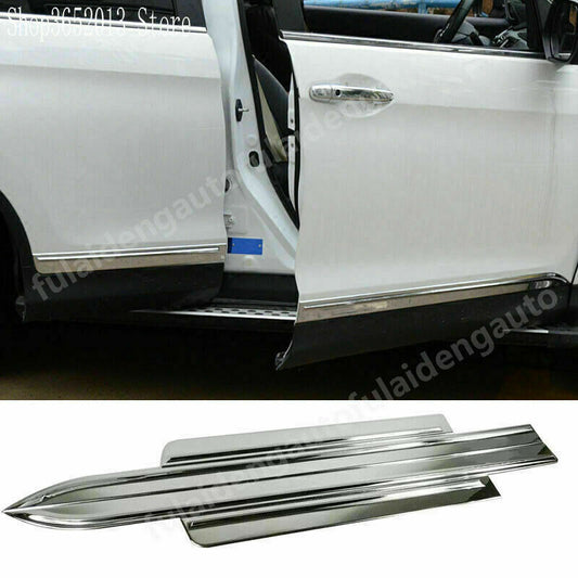 for Honda CR-V 2012-16 ABS Chrome Side Door Body Cover Anticollision Trim Set 4x