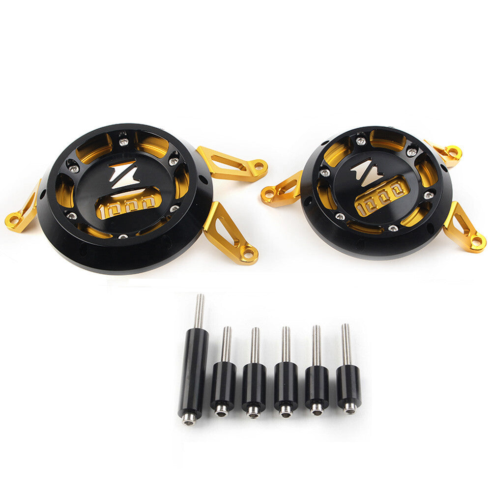for KAWASAKI Z1000/SX 2010-2017 Engine Stator Slider Cover Guard Protector Gold