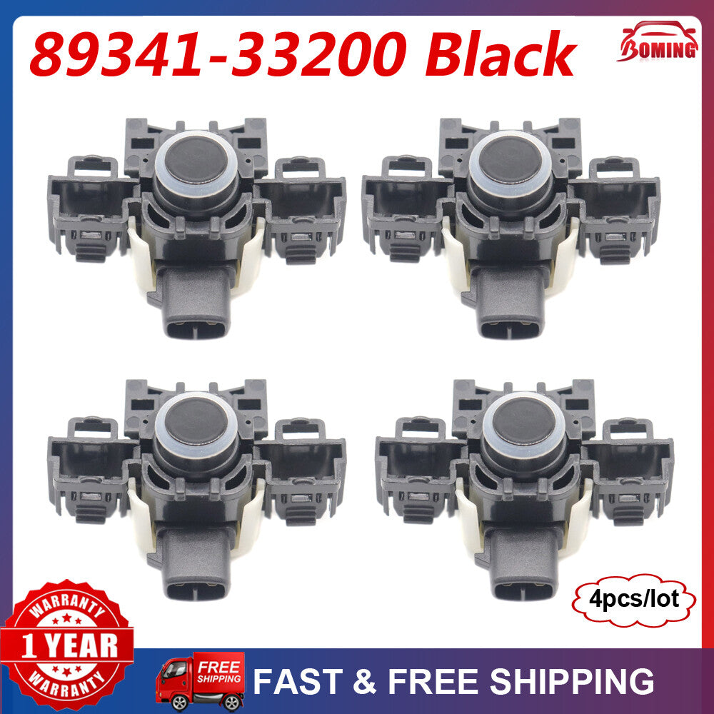 4-piece/set PDC bumper parking assist sensor 89341-33200 suitable for Lexus ES300h 2013-2015
