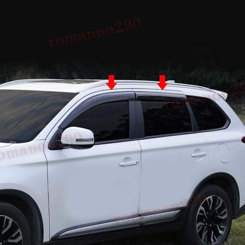 for Mitsubishi Outlander 2016-2020 Window Visors Sun Rain Guard Vent Deflectors