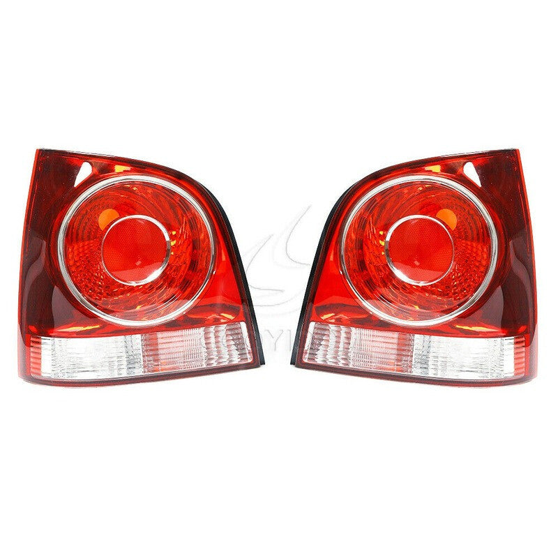 2Pcs for Volkswagen Polo 2006-2010 Left Right Rear Tail Light Tail Lamp shell