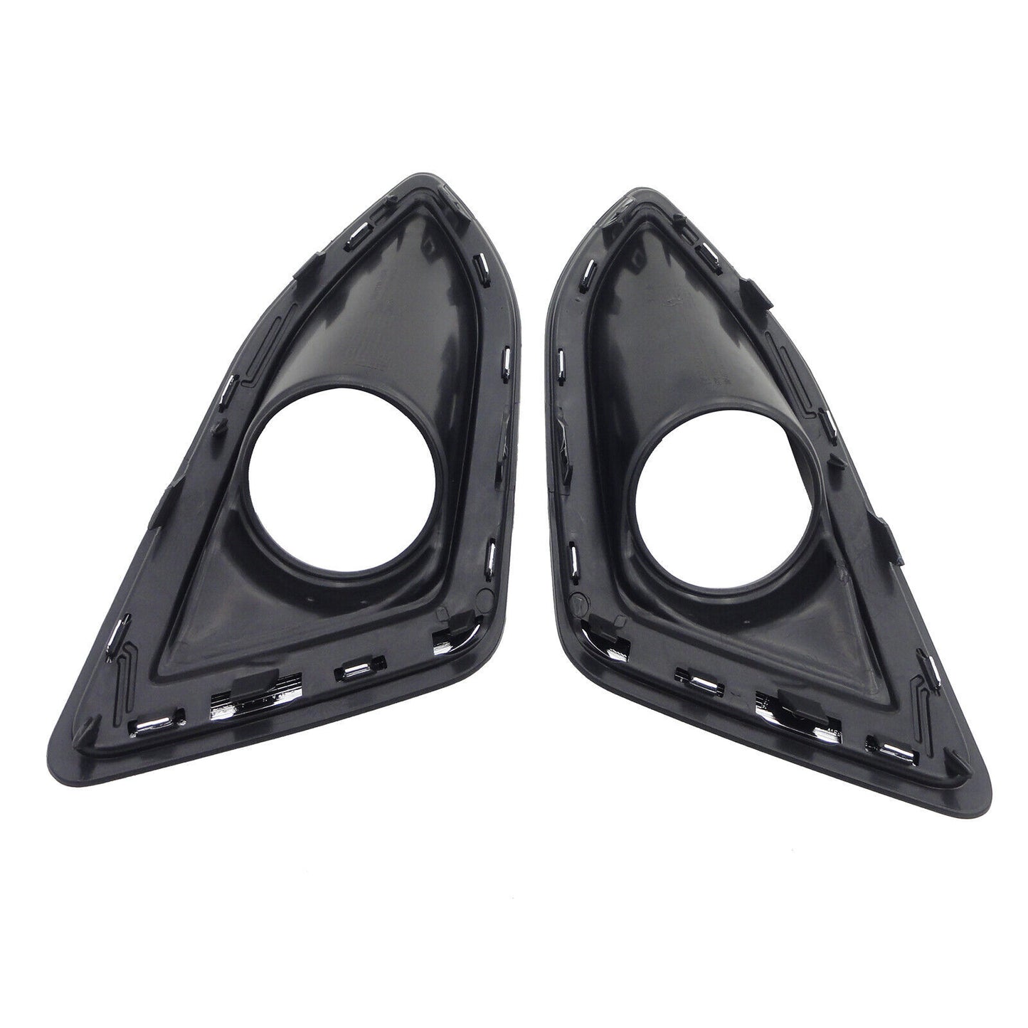 1Pair Chrome Front Fog Lamp Light Cover Bezel Left Right for Ford Edge 2015