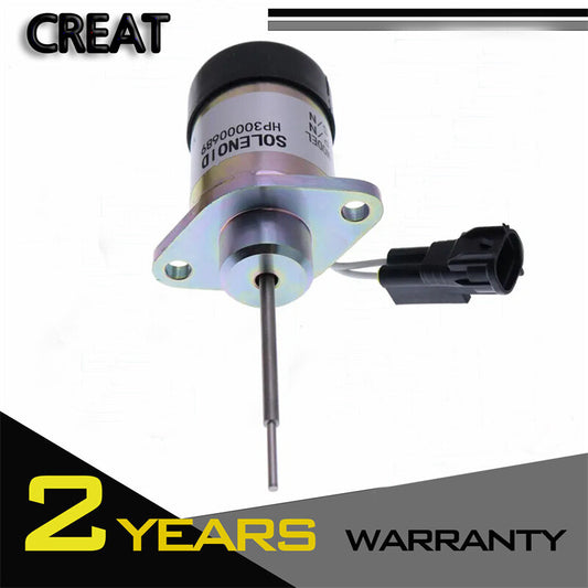 12-volt fuel stop solenoid valve suitable for Kubota D902 Z482 engine PS41CZ318 1E411-60012