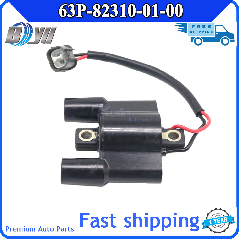 One brand new ignition coil for Yamaha F60 2005 4-stroke 63P823100100 63P-82310-01-00