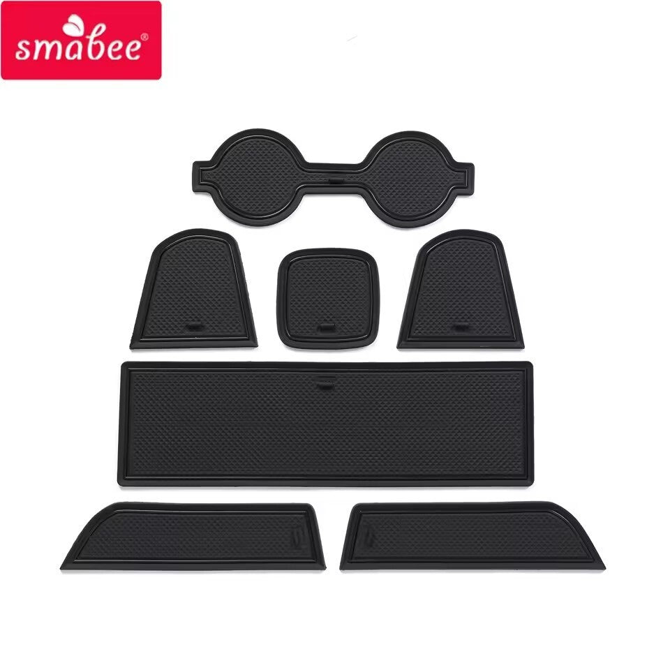 for Toyota GR86 for Subaru BRZ 2022 Anti-Slip Gate Slot Cup Mat Door Groove Black