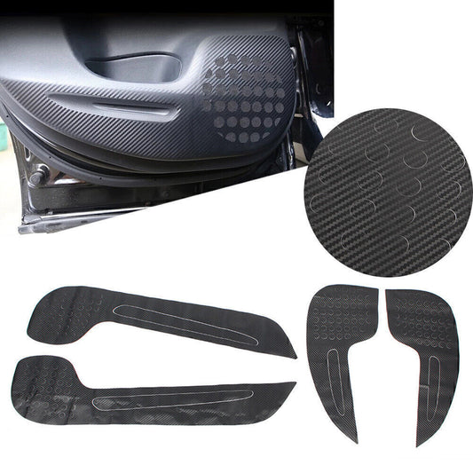 4Pcs Car Door Anti Kick Pad Protection Cover for Honda CRV CR-V 2012-2016 Black