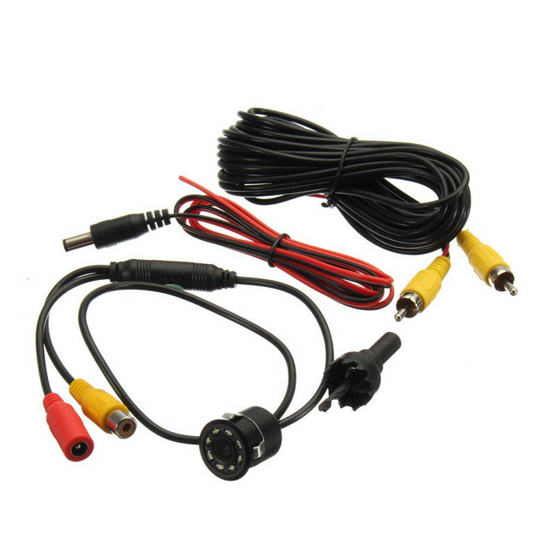 18.5mm Car Rear 8 Led Night Use 140° wide Viewing Angle Backup Parking Camera
