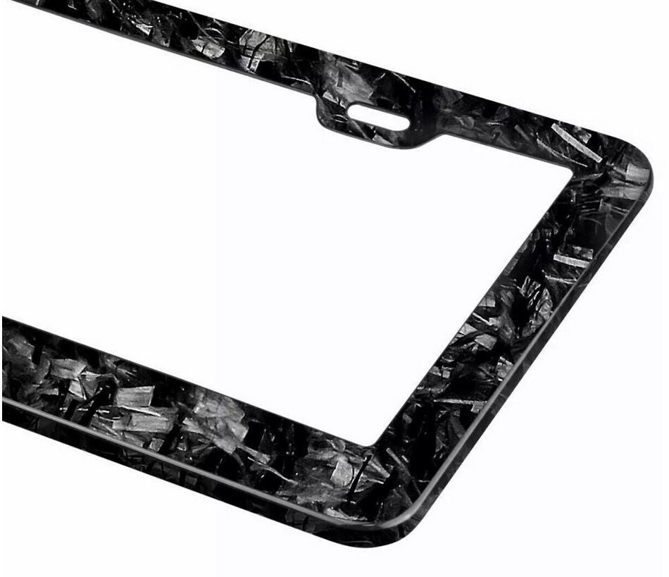 Car license plate frame cover, front cover, trunk forged carbon fiber, suitable for Buick