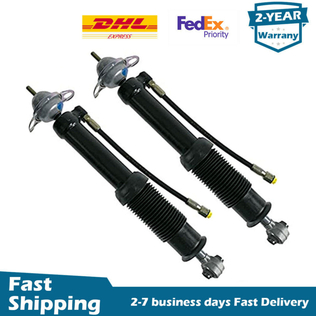 Pair Rear Hydraulic Shock Absorber Struts for Mercedes W140 C140 S500 1992-1999