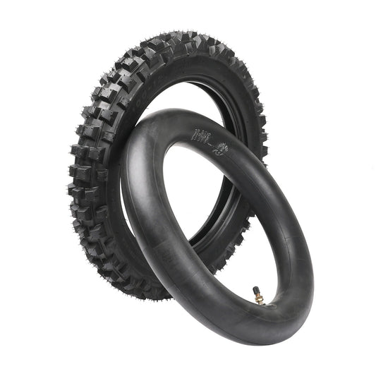 80/100-12 3.00-12 inch rear tire + inner tube suitable for KX65 RM65 CRF110F KLX110