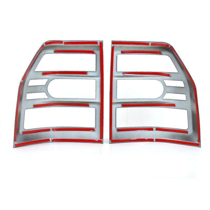 2PCS Rear Tail Light Trim Frame Cover for Mitsubishi Pajero V93/V97 2007-2019