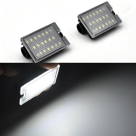 2x White LED Number License Plate lights for Dodge for CHRYSLER Durango 2014-2018