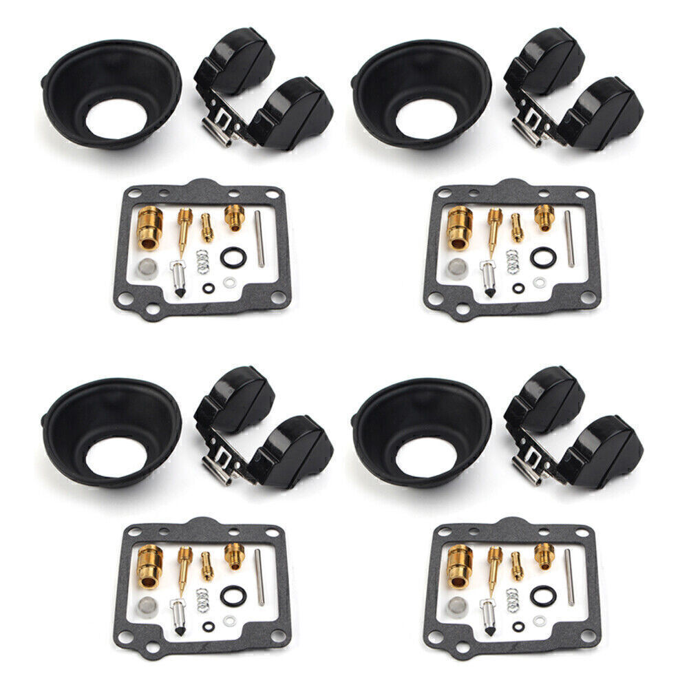 4x for Yamaha XS1100 XS1100L XS1100S Carburetor Repair Kit Carb Float Diaphragms