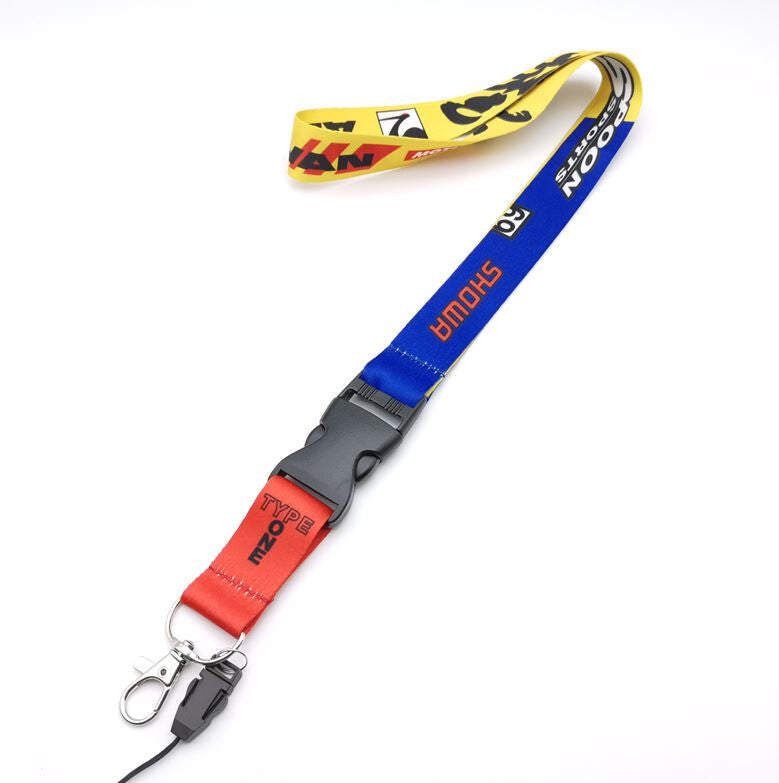 Carbon fiber leather black and white car keychain/key ring for Scania K250 K280 K310
