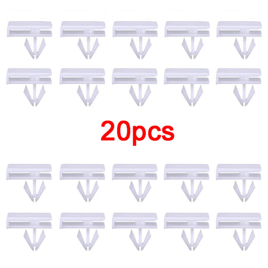 10-Piece Pack of Anti-collision Cover Rivet Nylon Push-In Fixing Clips for BMW 3 Series, 5 Series, 7 Series X5 Series