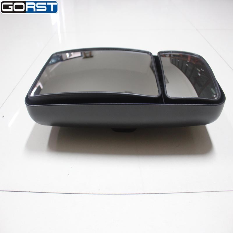 Reflective rearview mirror assembly for Futon truck and bus exterior side mirrors