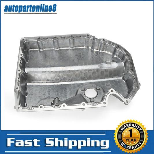 1x Aluminum Lower Engine Oil Pan 06K103600R, suitable for Volkswagen for Golf GTI, for Audi A3 S3 1.8L, 2.0L...