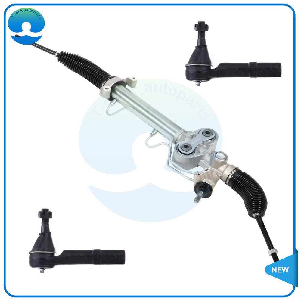 5142 Steering Rack  2 Outer Tie Rods Fit for 2007-2014 for Cadillac for Escalade ESV