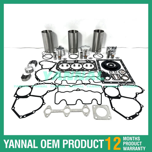 Engine overhaul and rebuild kit with washers and bearings for Perkins 403C-11 engines.