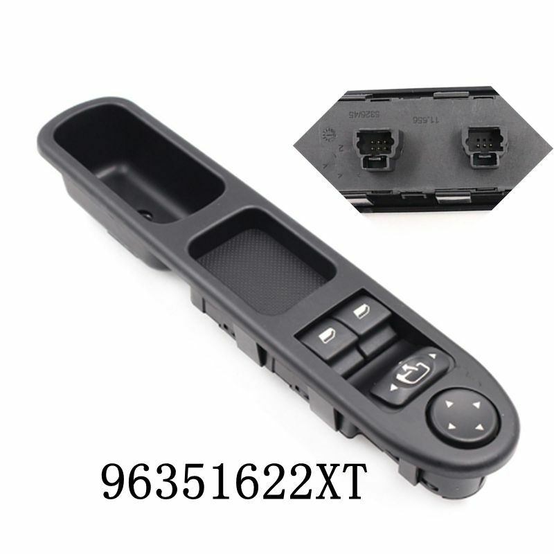 Driver Front Electric Power Window Switch 96351622XT Fit for Peugeot 307 00-05