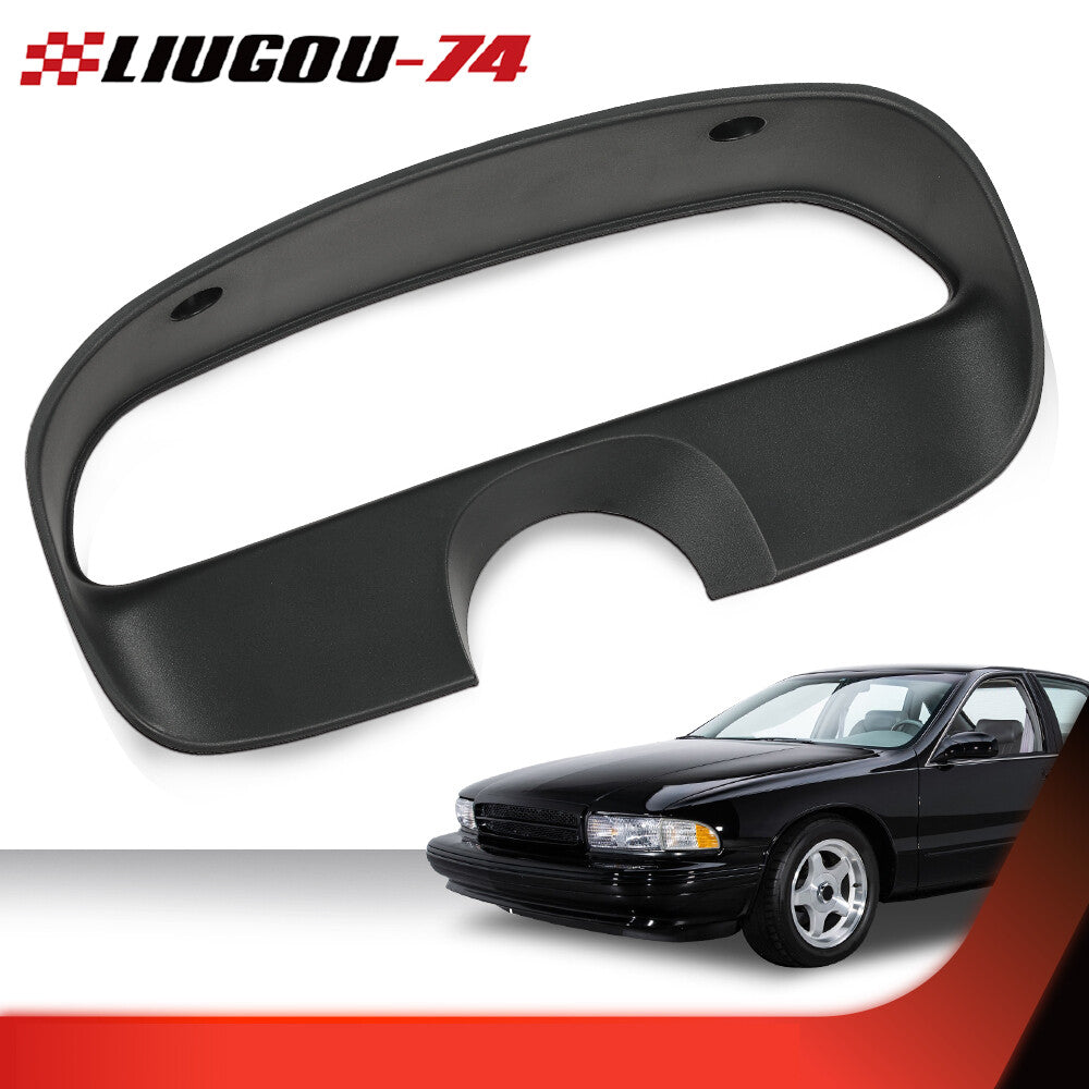 Suitable for 94, 95, and 96 for Chevrolet Impala SS Caprice specifications with black trim around the bezel.
