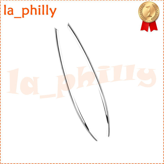 2Pcs for BMW G11 G12 7-Series 16-21 Chrome LH+RH Outside Door Handle Trim Strip