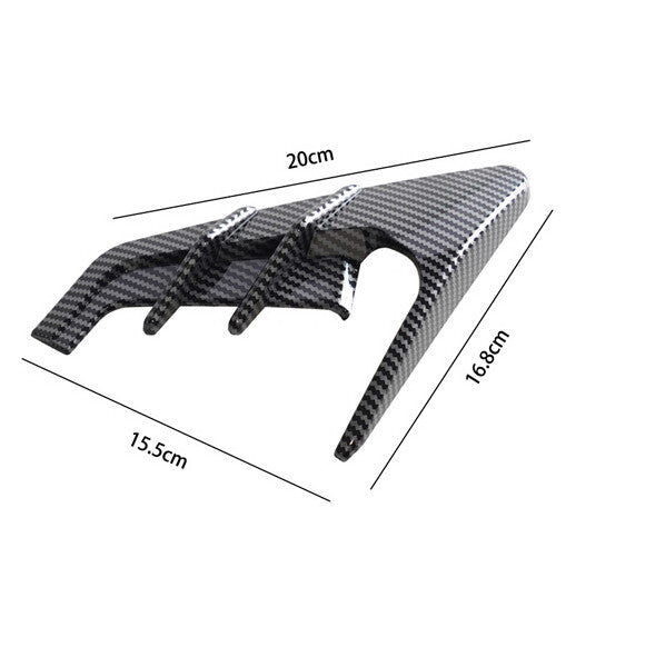 2¡Á Side Camera Indicator Protection Cover Trim Modification for Tesla Model 3 Y