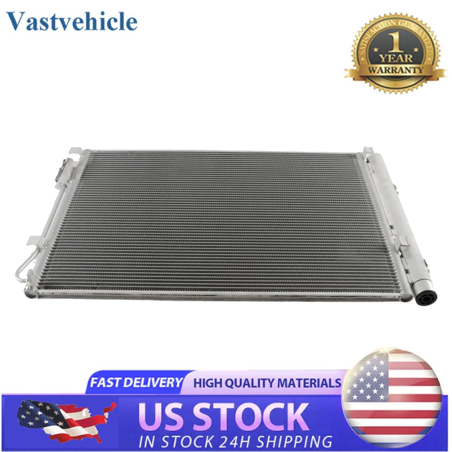 A/C AC Condenser for 2014-2017 for Hyundai Accent 2013-2017 for Kia Rio 4438 3979