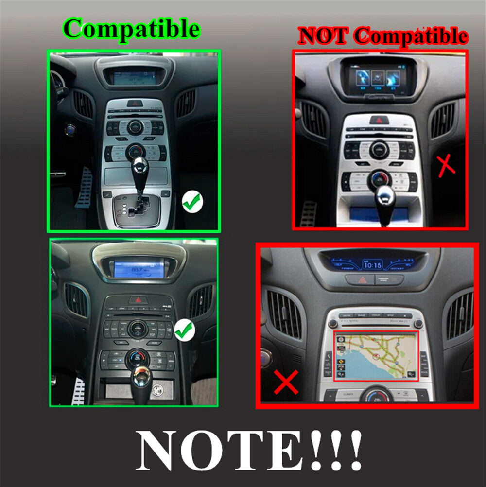 9Car Stereo Radio GPS Navigation for Hyundai for Genesis / Rohens Coupe 2009-2012