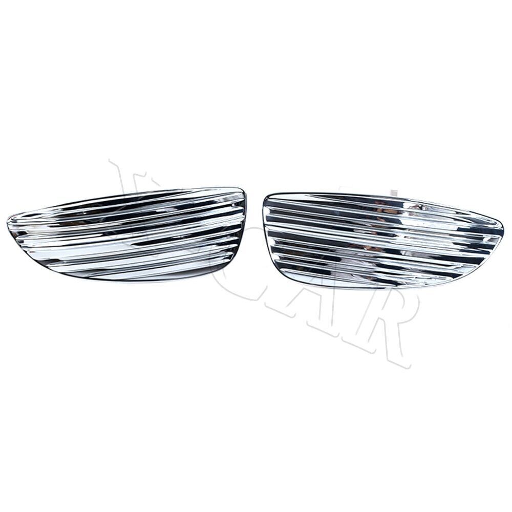 Front Fog Light Cover Trim Pair For 2014-2018 for Mercedes-Benz C-CLASS V210 250 220