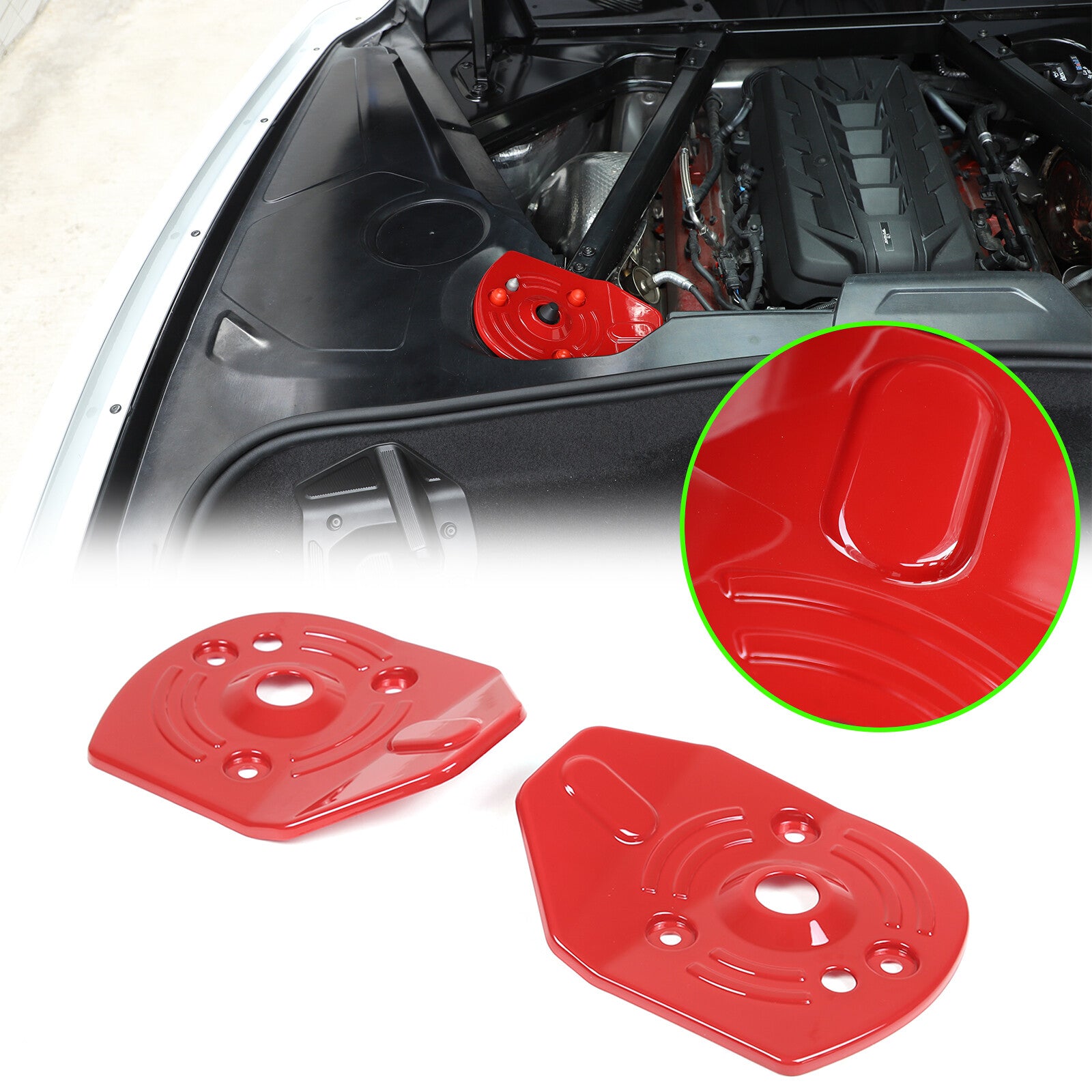 Carbon fiber center console gear panel frame sticker for Honda Pilot 2015 - 2019