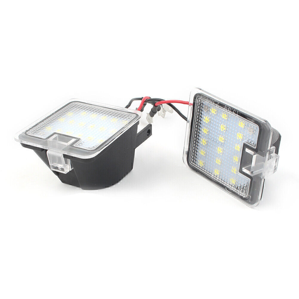2x Rear License Plate Lights White Fit for Ford S-MAX C-MAX Kuga Mondeo