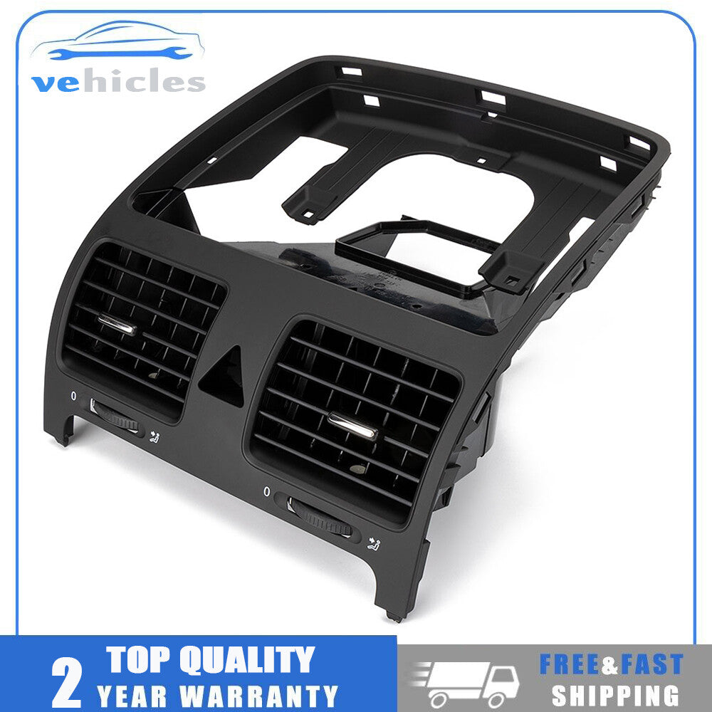 Front dashboard center air conditioning vent socket for Volkswagen for Jetta for Golf GTI 5 MK5 (Rabbit)